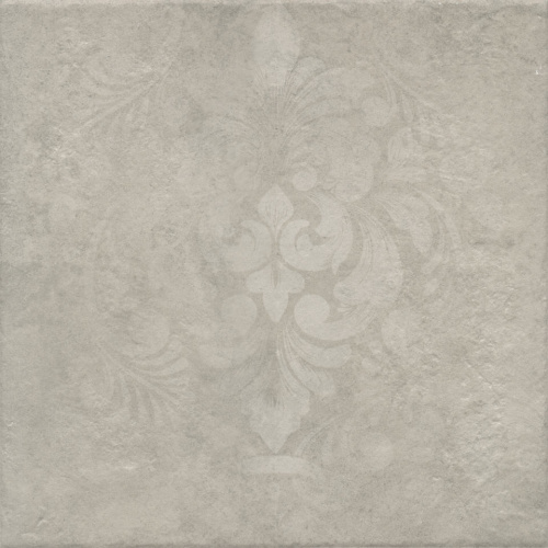 Керамогранит KM4040G0061N Хадду серый светлый матовый декорированный 40,2x40,2x0,8, Kerama Marazzi (Керама Марацци)