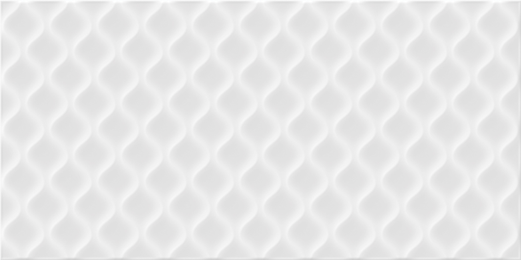 Плитка для стен DEL052 Deco белая рельеф 29,8х59,8, Cersanit