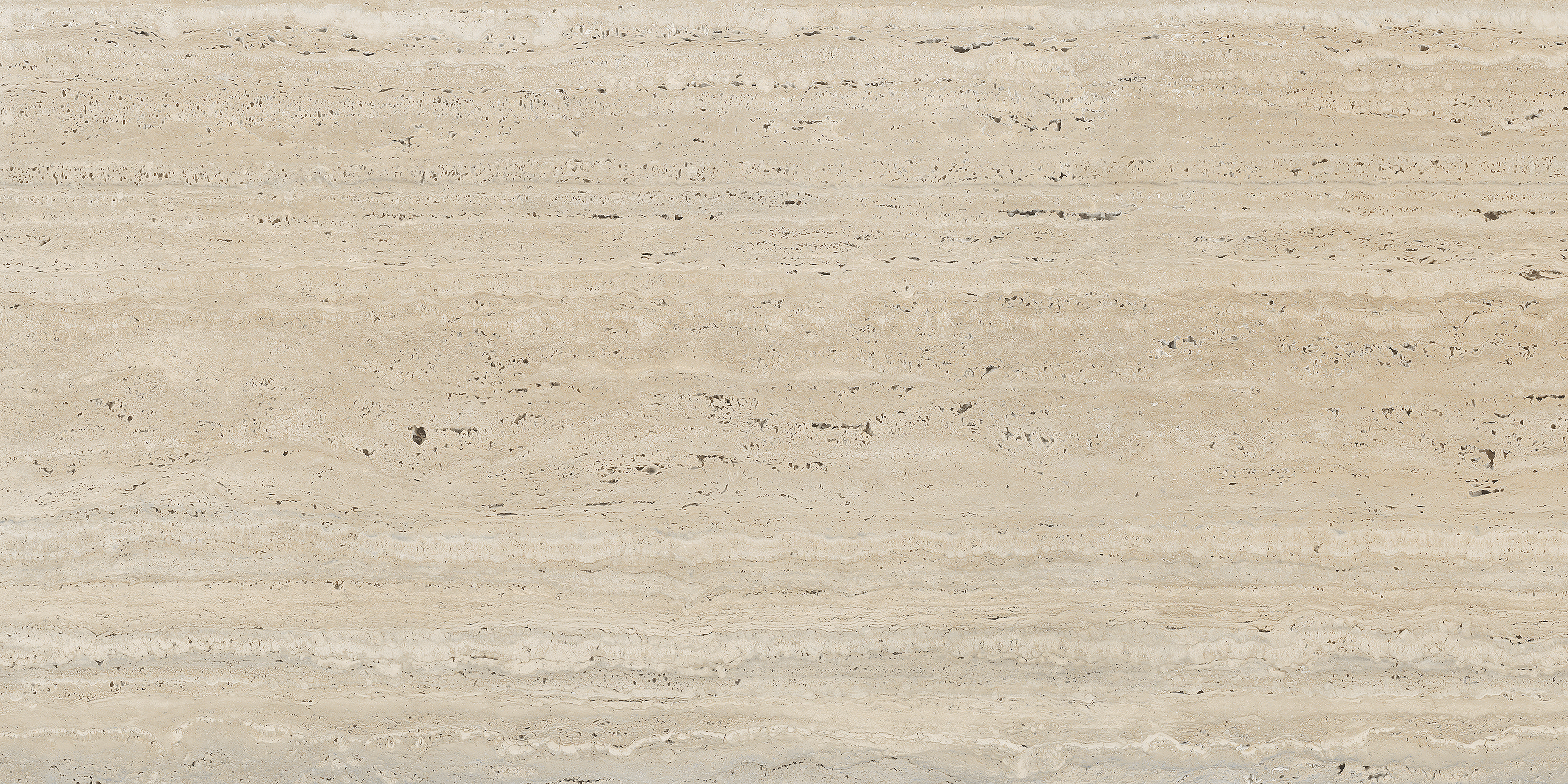 Керамогранит A17423 Travertino (Травертино) бежевый светлый ректификат 60х120, Cersanit