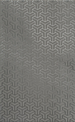 Декор HGD\C371\6399 Ломбардиа серый темный матовый 25x40x0,8, Kerama Marazzi (Керама Марацци)