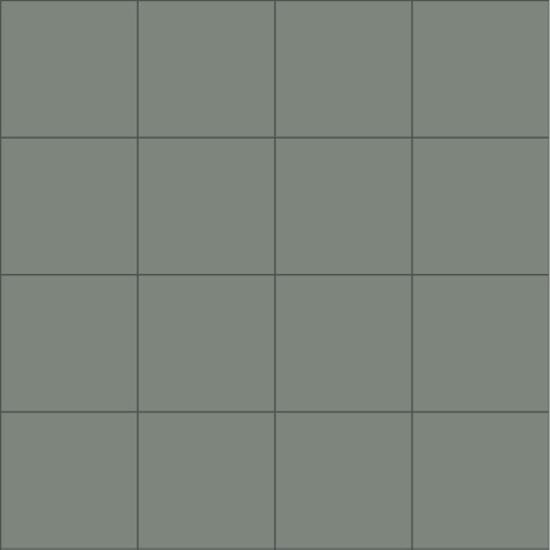 Фальш-квадрат плитка-модуль зеленый (007) 60х60, Keramark (Керамарк)