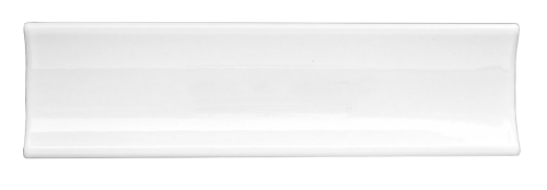 Уголок широкий 20х5,5 см белый, Декор Керамика