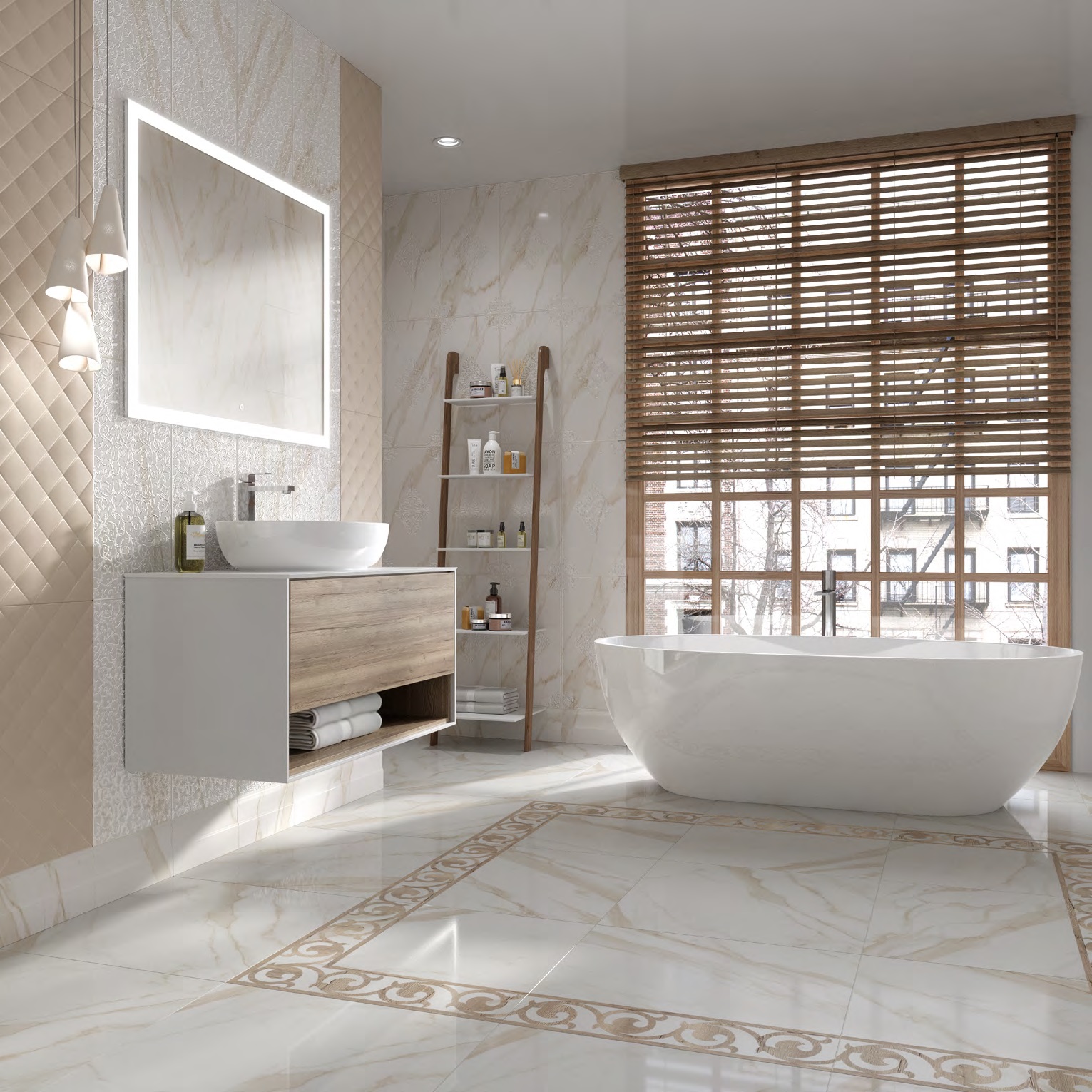Коллекция плитки и керамогранита Карелли 30х60; 60x60, Kerama Marazzi (Керама Марацци)