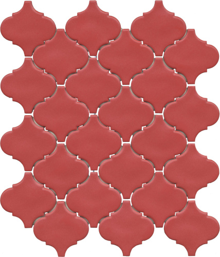 Керамогранит KM2630M0061N Арабески Марокко красный матовый 26x30x0,7, Kerama Marazzi (Керама Марацци)