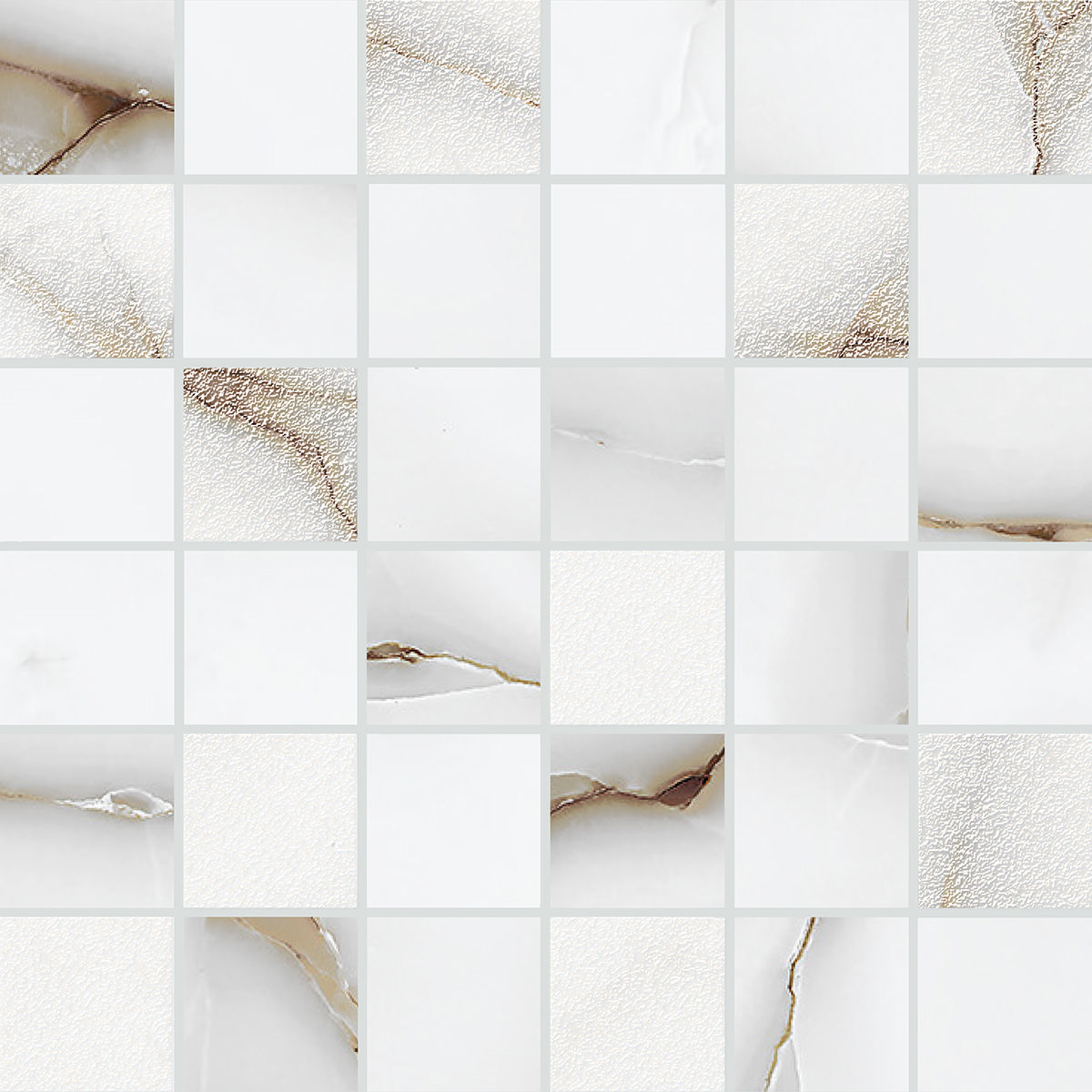 Мозаика 588143005 Grey Portogallo (Грэй Портогáлло) Mosaic 30х30, Eletto Ceramica (Элетто Керамика)