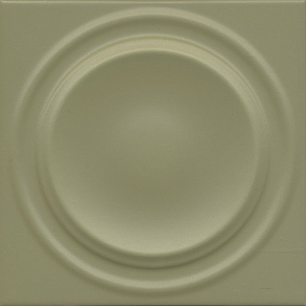 Декор OBE005 Аква Альта 2 зелёный матовый структура 20x20x0,95, Kerama Marazzi (Керама Марацци)