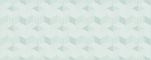 Декор 588302002 Lounge (Лаунж) Mint Geometria зеленый 20,1х50,5, Azori (Азори)