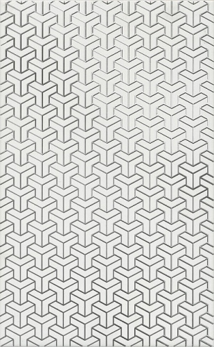 Декор HGD\A371\6397 Ломбардиа белый матовый 25x40x0,8, Kerama Marazzi (Керама Марацци)