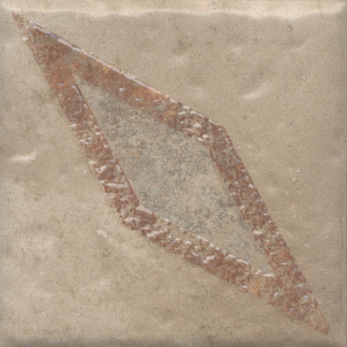 Декор KMD3STA036GN Спартель 2 бежевый матовый 9,8x9,8x0,7, Kerama Marazzi (Керама Марацци)