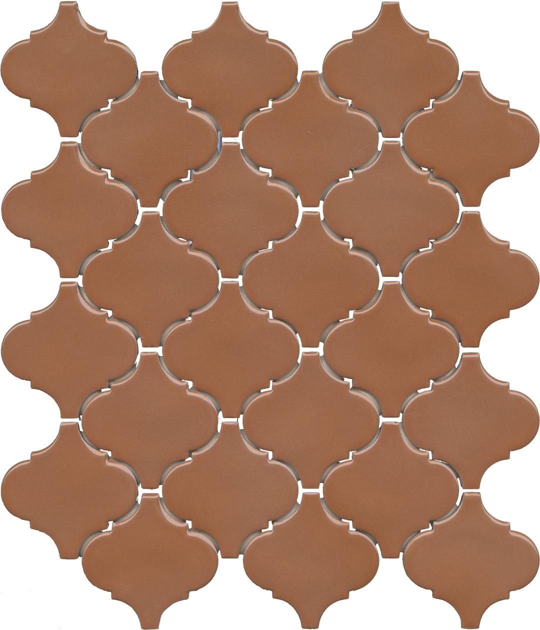 Керамогранит KM2630M0020N Арабески Марокко коричневый глянцевый 26x30x0,7, Kerama Marazzi (Керама Марацци)