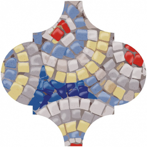 Декор OP\A172\65000 Арабески Майолика Гауди глянцевый 6,5x6,5x0,7, Kerama Marazzi (Керама Марацци)