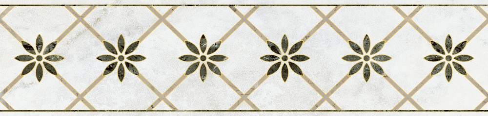 Бордюр VT\A574\11000R Серенада 4 глянцевый обрезной 30x7,2x0,9, Kerama Marazzi (Керама Марацци)