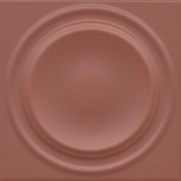 Декор OBE003 Аква Альта 2 красный матовый структура 20x20x0,95, Kerama Marazzi (Керама Марацци)