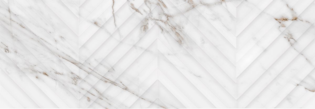 Плитка 509231101 Calacatta Grey (Калакáтта Грэй) Struttura Linea 24,2х70, Eletto Ceramica (Элетто Керамика)