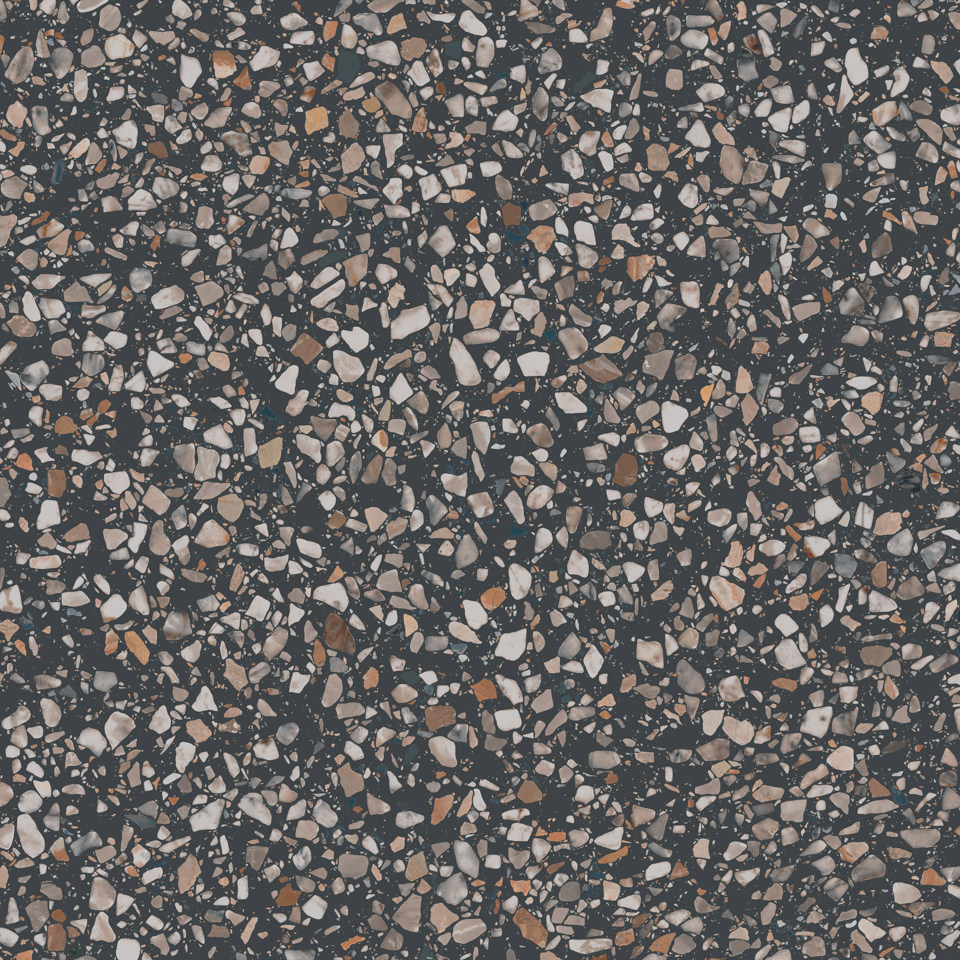 Керамогранит KM6060G0021R Бричиола чёрный матовый обрезной 60x60x0,9, Kerama Marazzi (Керама Марацци)