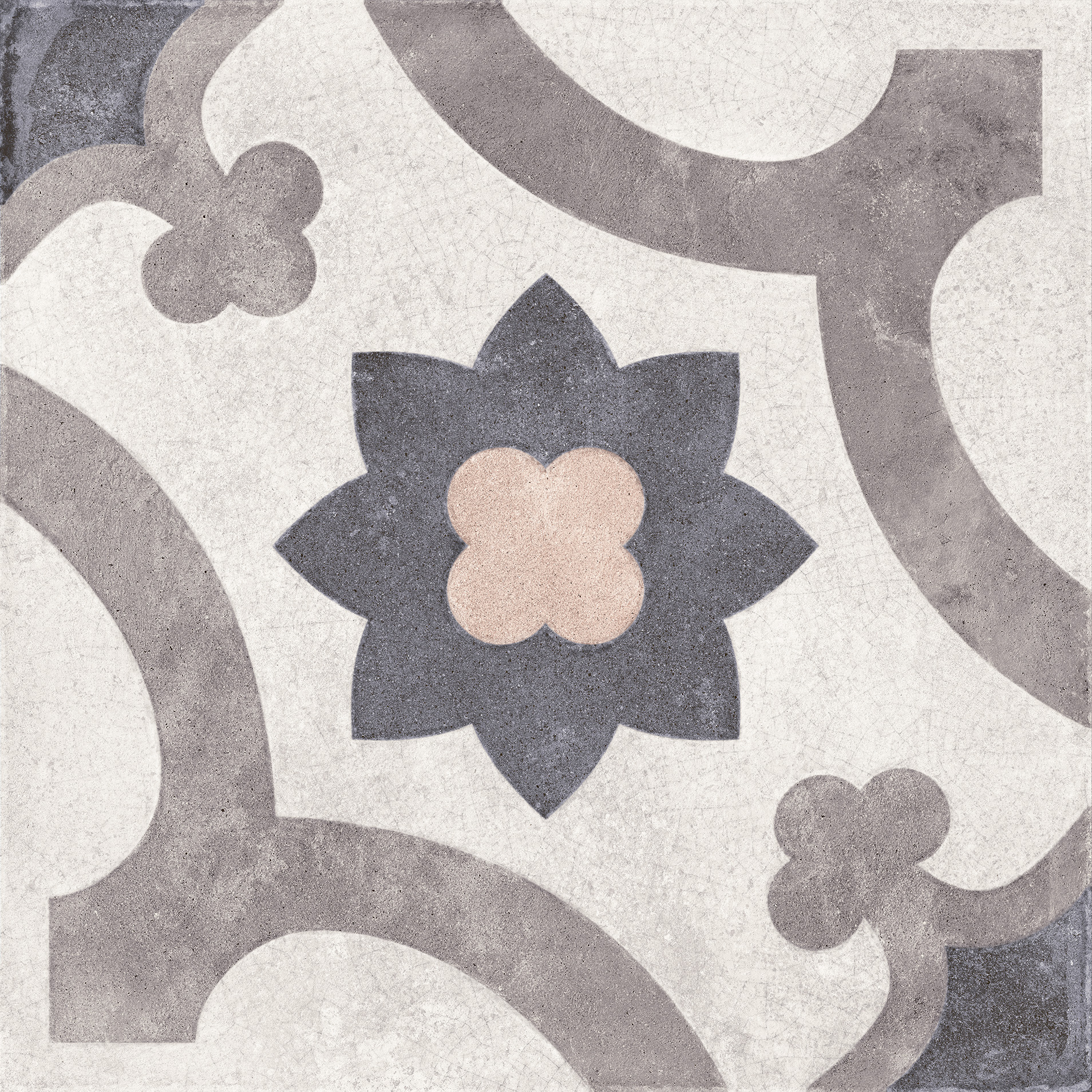 Керамогранит A17932 Carpet многоцветный орнамент рельеф 29,8х29,8, Cersanit