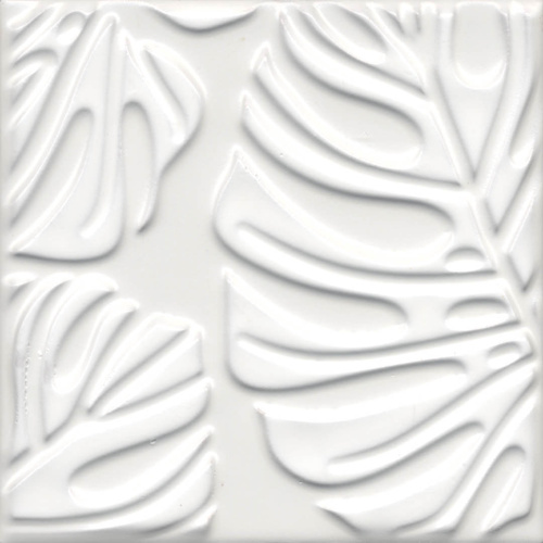 Декор KMD2SFC001BN Агдаль 2 белый матовый структура 15x15x0,9, Kerama Marazzi (Керама Марацци)