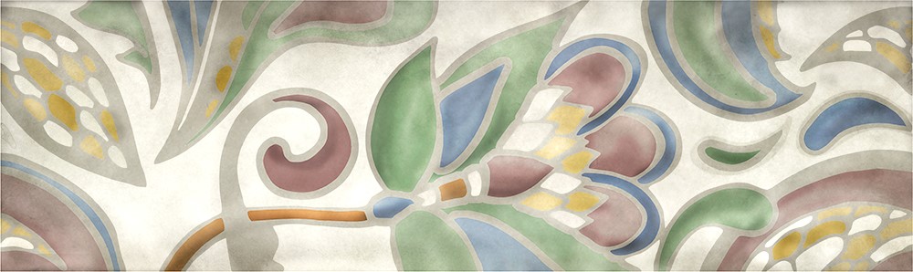 Декор HGD\A305\9016 Монпарнас глянцевый 8,5x28,5x0,85, Kerama Marazzi (Керама Марацци)