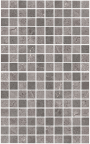 Декор MM6361 Гран Пале серый мозаичный глянцевый 25x40x0,8, Kerama Marazzi (Керама Марацци)