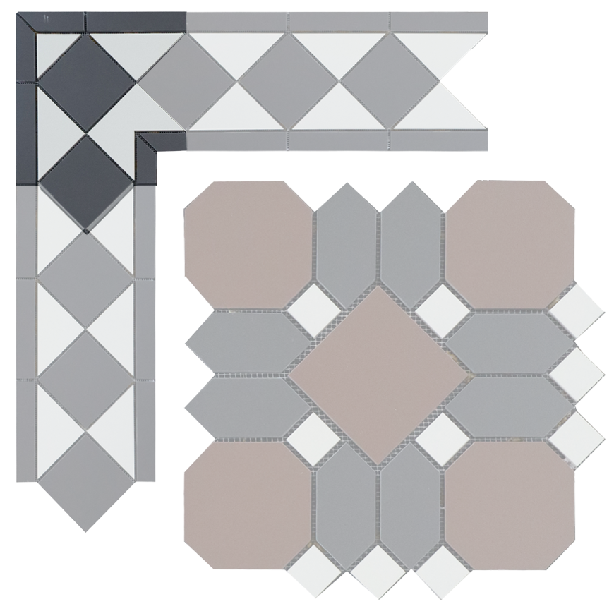 Угловой элемент метлахской плитки Павловск шоколад (001/013) 18,1х18,1х15,8, Keramark (Керамарк)