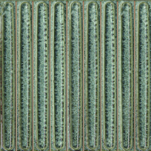 Декор KMD2SOB006BN чипсет Далия зелёный глянцевый 20x20x0,95, Kerama Marazzi (Керама Марацци)