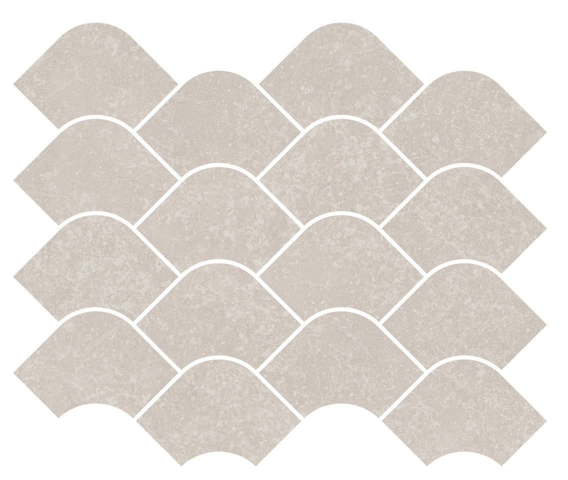 Декор KMD2HID001BR Касабланка наборный серый светлый матовый обрезной 30x25x0,9, Kerama Marazzi (Керама Марацци)