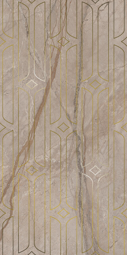 Декор KMD3STA071BR Ифран бежевый светлый глянцевый обрезной 60x119,5x0,9, Kerama Marazzi (Керама Марацци)