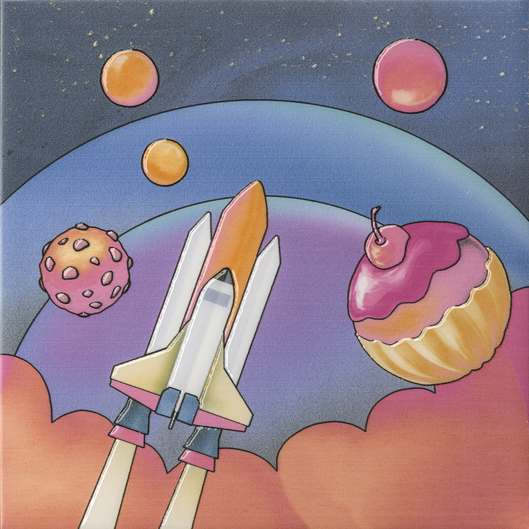 Декор VT\A384\5009 Космос 6 20x20x0,69, Kerama Marazzi (Керама Марацци)