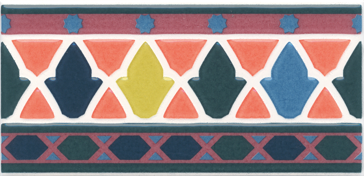 Декор HGD\A328\16000 Алькасар глянцевый 7,4x15x0,69, Kerama Marazzi (Керама Марацци)