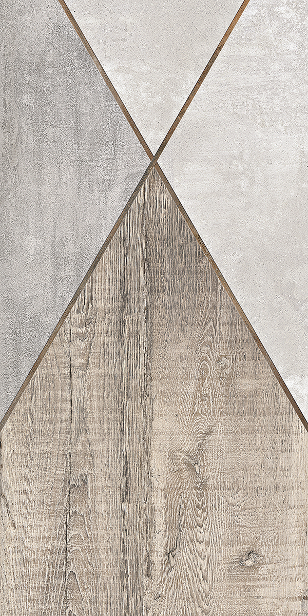 Плитка 00-00002986 Global (Глобал) Geometry серый 31,5х63, Azori (Азори)