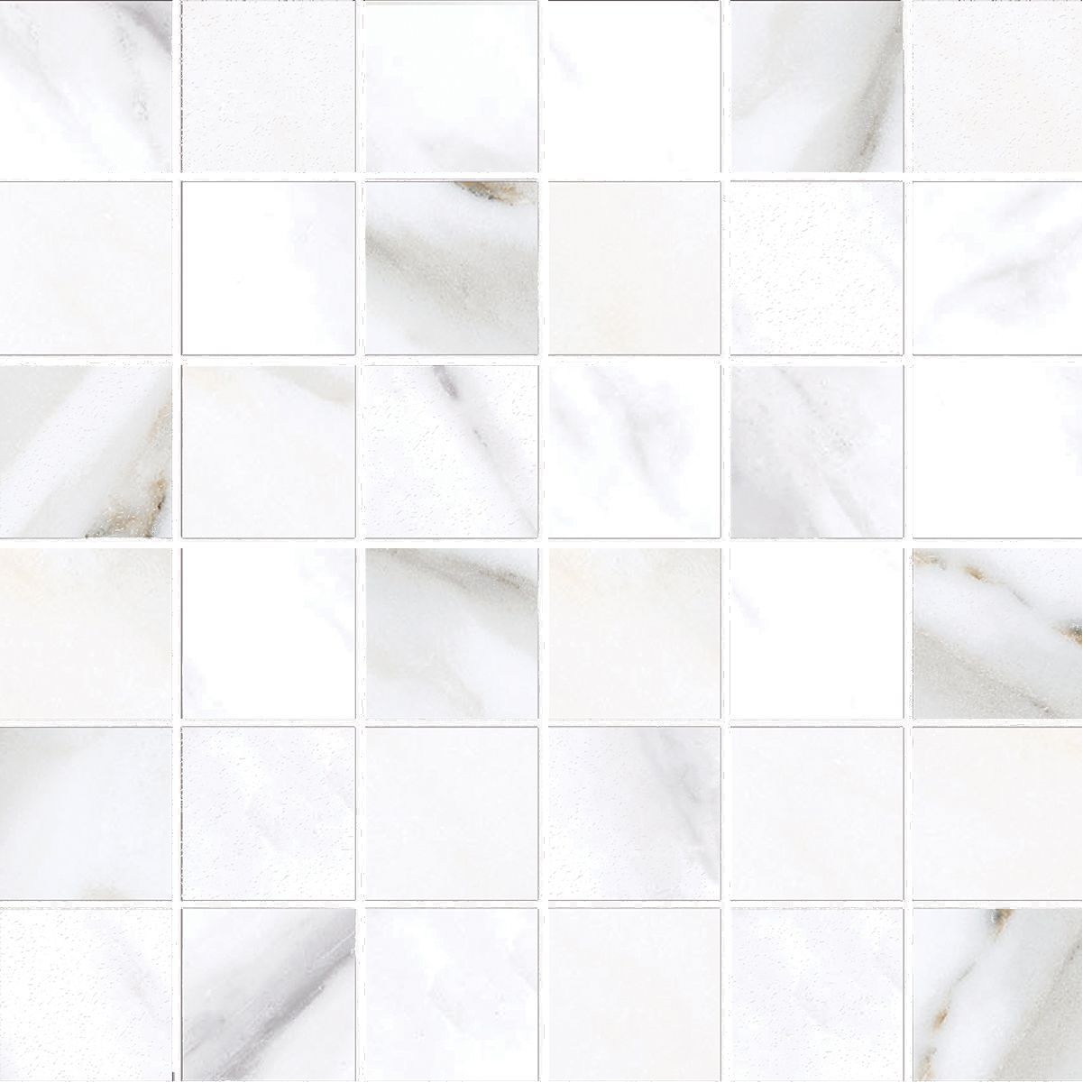 Мозаика 588143002 Calacatta (Калакáтта) Mosaic 30х30, Eletto Ceramica (Элетто Керамика)