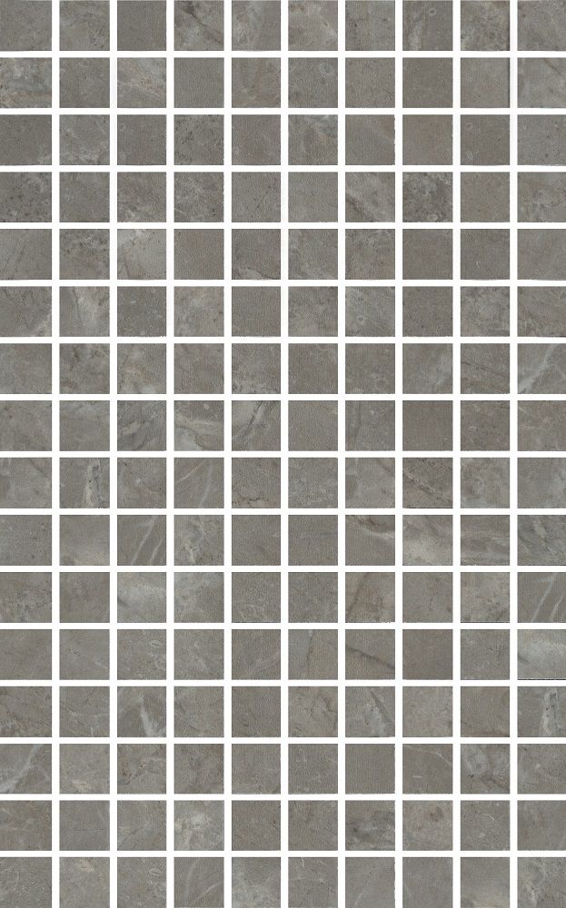 MM6434 Кантата серая глянцевый мозаика 25х40, Kerama Marazzi