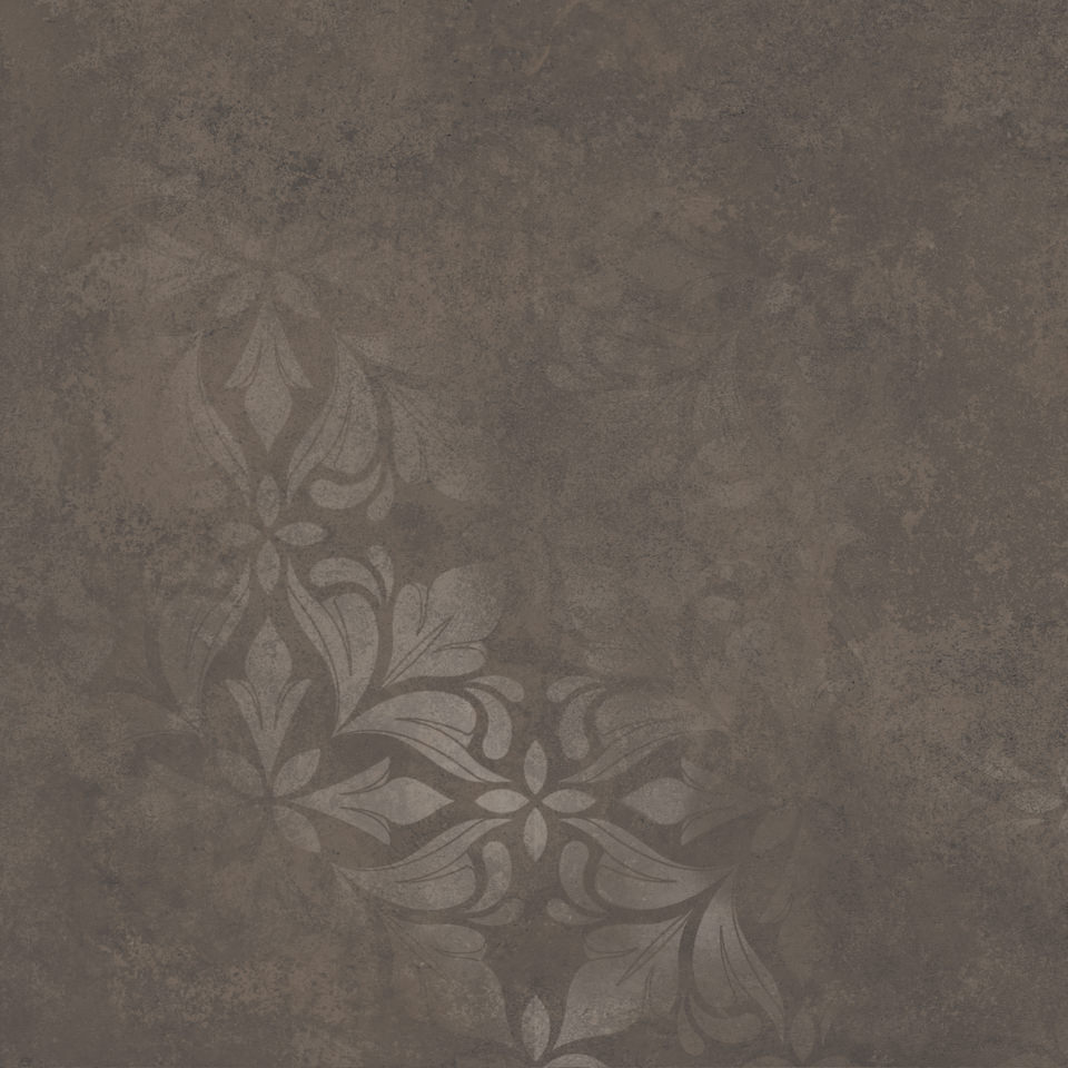 Керамогранит KM4040G0081N Хадду коричневый матовый декорированный 40,2x40,2x0,8, Kerama Marazzi (Керама Марацци)