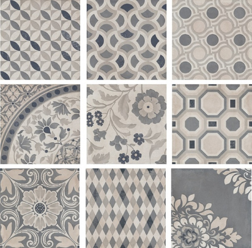 Керамогранит SG914500N Коллиано орнамент 30x30x0,8, Kerama Marazzi (Керама Марацци)