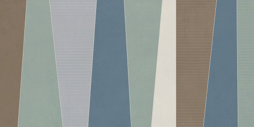 Декор 588012001 Azolla (Азолла) Geometria мультиколор 20,1х40,5, Azori (Азори)