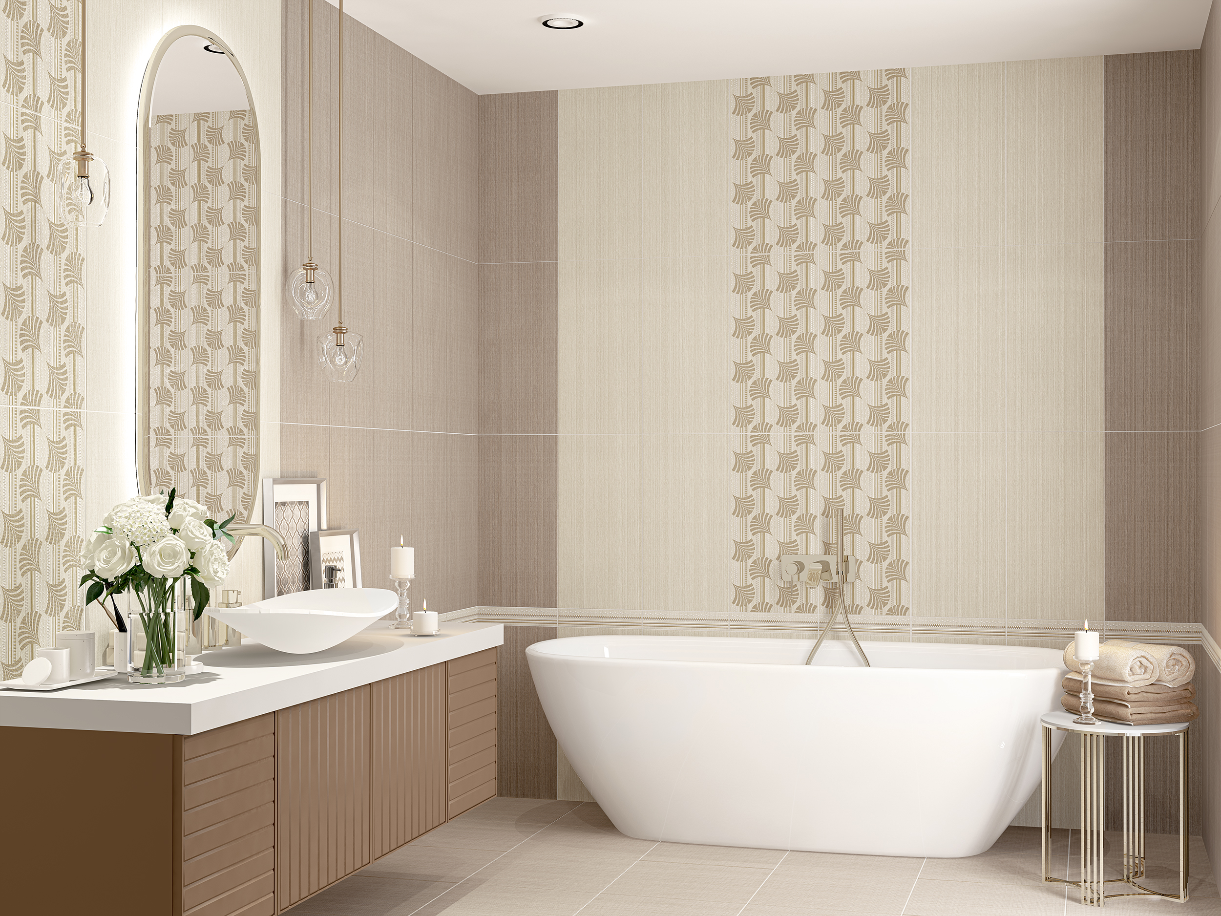 Коллекция плитки Romanico (Романико) 31,5х63, Azori (Азори)