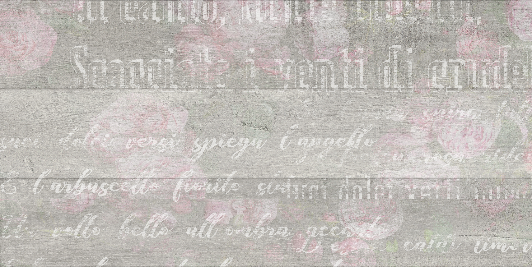 Плитка 65226 Abba (Абба) Flowers серый 30х60, Golden Tile