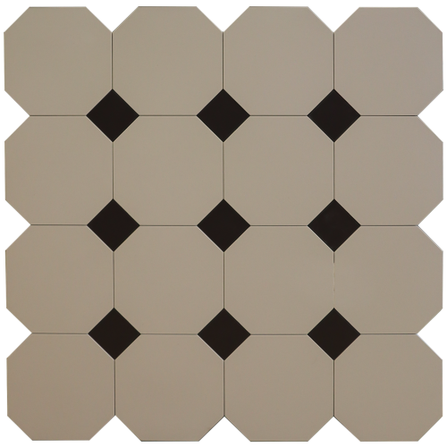 Фальш-октагон плитка-модуль под вставки 4,7х4,7 светло-серый (002) 60х60, Keramark (Керамарк)