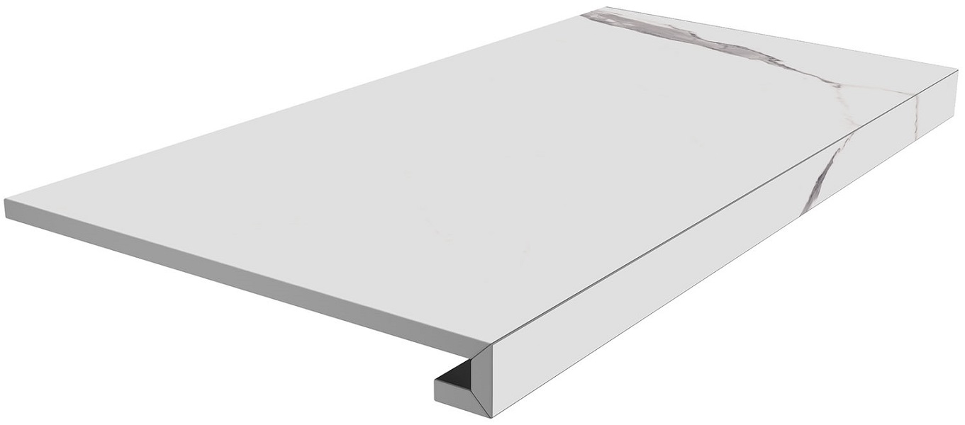 Ступень SG849990R\GCF клееная Монте Тиберио белый матовый 33x80x0,9, Kerama Marazzi (Керама Марацци)