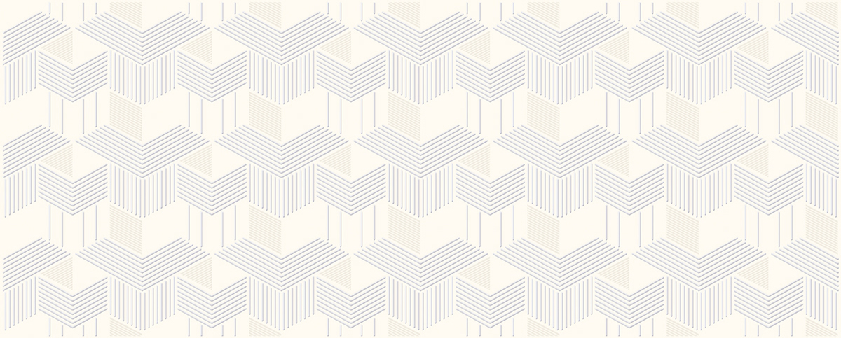 Декор 588272002 Lounge (Лаунж) Light Geometria белый 20,1х50,5, Azori (Азори)