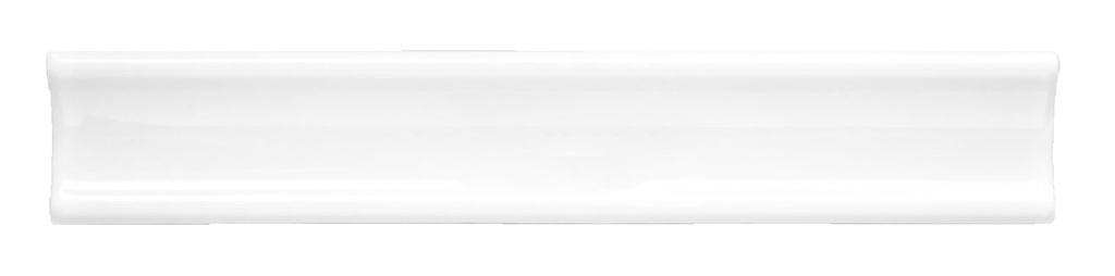 Уголок узкий 20х3,5 см белый, Декор Керамика