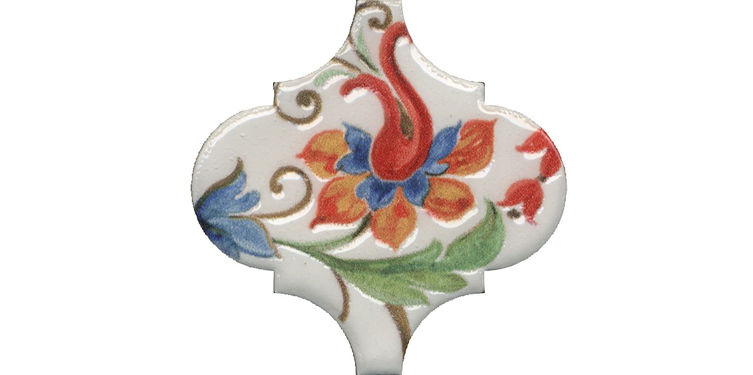 Декор VT\A583\65000 Арабески Тоскана 7 глянцевый 6,5x6,5x0,7, Kerama Marazzi (Керама Марацци)