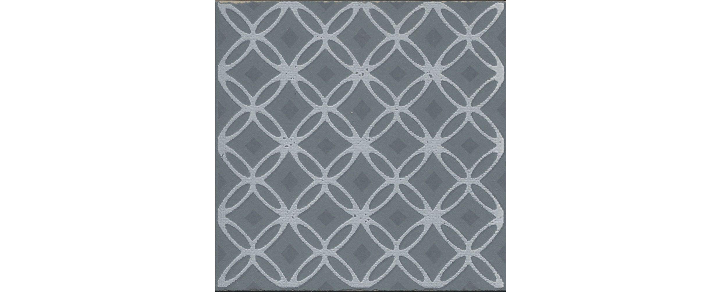 Декор VT\A607\1335 Агуста 1 синий матовый 9,8x9,8x0,7, Kerama Marazzi (Керама Марацци)