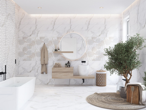 Коллекция плитки Calacatta (Калакáтта) 24,2х70, Eletto Ceramica (Элетто Керамика)