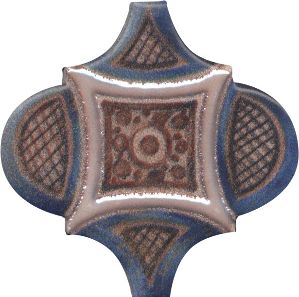 Панно KMP3STA011M6X Арабески Марокко 2 (из 6 частей 6,5x6,5) 10x25x6,9, Kerama Marazzi (Керама Марацци)