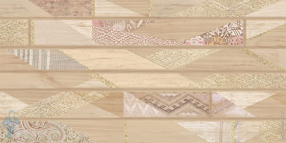 Декор 588462002 Rustic (Рустик) Vintage 2 бежевый 31,5х63, Azori (Азори)