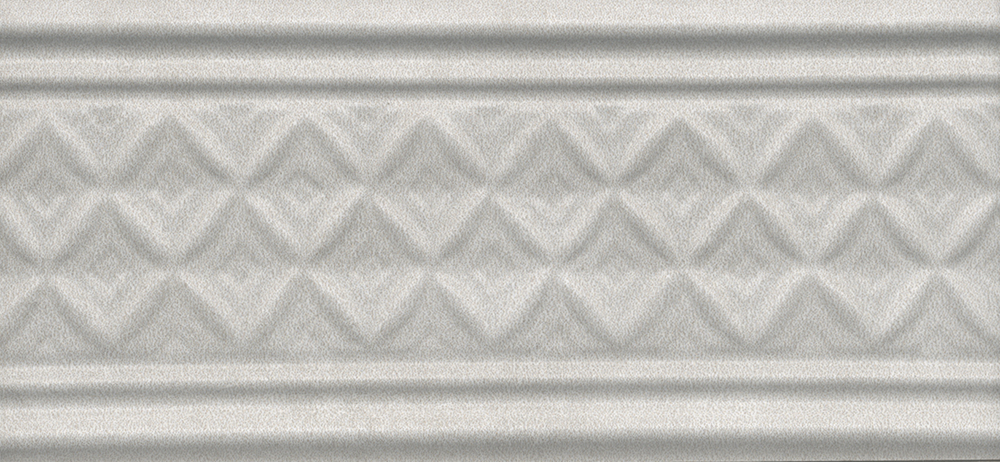 Бордюр LAA003 Пикарди структура серый матовый 15x6,7x1, Kerama Marazzi (Керама Марацци)