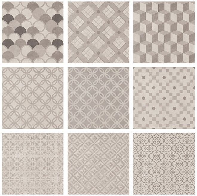 Керамогранит SG1575N Карнаби-стрит орнамент бежевый 20x20x0,8, Kerama Marazzi (Керама Марацци)