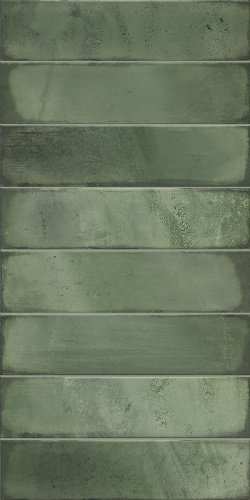 Плитка 00-00003244 Bricks (Брикс) Green 31,5х63, Azori (Азори)