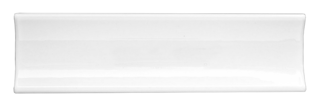 Уголок широкий 20х5,5 см белый, Декор Керамика